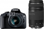 Canon EOS 2000D + 18-55mm IS + 75-300mm Kit