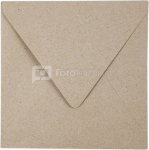 FOCUS ENVELOPE 160X160 BROWN 120G 50 PCS