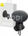 magnetic Car Phone Holder Baseus with wireless charging CW01 (Black)