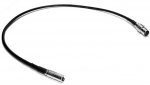 L-2.5CHWS DIN 1.0/2.3 (M) / BNC (F) 0,3m, BLK