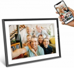 Frameo Digital Photo Frame HF-109T Black 10.1 Inch with FrameGlow