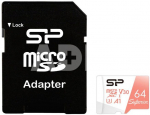 Silicon Power SDXC 64GB Superior Pro Micro SD 100MB/s V30