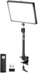 NEEWER GL25B - LED Panel with Table Mount, Remote Control