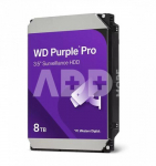 Western Digital Hard drive WD Purple Pro 8TB 3,5 256MB SATAIII/72000rpm