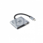 DICOTA USB-C Portable 4-in-1 D ock 4K 2xHDMI 100W PD