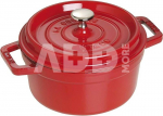 Staub La Cocotte 20cm round, Cherry, Cast Iron
