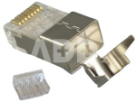 RJ45 jungtis ekranuota FTP CAT7, 20 vnt.