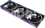 Zalman ZM-DF120R A3, 120mm Daisy Chain Fan, Reverse, 3Pack, Black