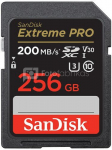 Sandisk memory card SDXC 256GB Extreme Pro