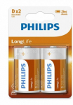 Philips Battery R20 1.5V (2 SZT