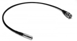 L-2.5CHWS DIN 1.0/2.3 (M) / BNC (M) 0,3m, BLK