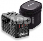 Verbatim GaN III Uni.Travel Adap 140W Welt-zu-Welt UTA-10 32125