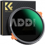 K&F Concept K&F 72MM ND4-ND64 (2-6 Stop) Variable ND Filter and CPL Circular Polarizing Filter 2 in 1 with 28 La