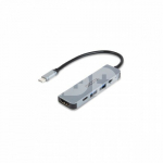 DICOTA USB-C 5-in-1 Video Hub 4K PD 100W