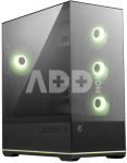 Case|MSI|MAG PANO 110R PZ|MidiTower|Case product features Transparent panel|Not included|Colour Black|MAGPANO110RPZ