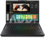 Lenovo ThinkPad P16 G3 | Black | 16 " | IPS | WUXGA | 1920 x 1200 pixels | Anti-glare | Intel Core Ultra 7 | 265HX | 64 (2x32) GB | SODIMM DDR5 | Solid-state drive capacity 1000 GB | NVIDIA RTX PRO 2000 Blackwell Generation | GDDR7 | 8 GB | Windows 1 ...