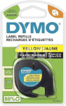 Dymo Letratag Band Plastik yellow 12 mm x 4 m