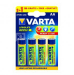 1x4 Varta Rechargeable Accu AA Ready2Use NiMH 2100 mAh Mignon