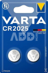 1x5 Varta electronic CR 2025 Lithium Knopfzelle 06025 101 415
