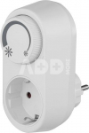 REV Adapter Plug with integr. LED-Dimmer,white EMD201 20270112