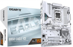 Gigabyte B850 EAGLE ICE | Processor family AMD | Processor socket AM5 | DDR5 | Supported hard disk drive interfaces SATA, M.2 | Number of SATA connectors 4