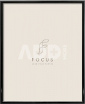 Focus Lily Black 21x29,7 (A4) Acrylic glass