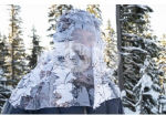 Maskuotė ant galvos Tragopan 3D HOOD sniegas