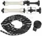 walimex Background Expan + Chain & Weight, black