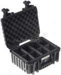 B&W International Type 3000 black incl. Padded Divider