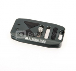 3 Legged Thing 70mm Base Plate with screen slope and strap connector. Compatible with Arca Swiss Grijs