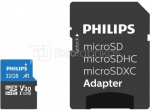 Philips MicroSDHC Card 32GB Class 10 UHS-I U3 incl. Adapter