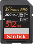 Sandisk memory card SDXC 512GB Extreme Pro