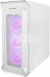 Genesis PC Case IRID 505 ARGB Side window, White, Midi Tower, Power supply included No