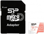 Silicon Power SDXC 512GB Superior Pro Micro SD 100MB/s V30