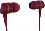 Vivanco earphones Solidsound, red