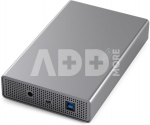 Digitus USB 3.0 hard disk enclosure, 3.5", SATA, 16TB, aluminum | DA-71106-1