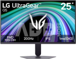 LG 25G523B-B UltraGear | 25 " | IPS | FHD | 16:9 | 200 Hz | 1 ms | 1920 x 1080 pixels | 300 cd/m&sup2; | HDMI ports quantity 2