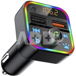 Transmiter FM Bluetooth 5.1 + Qc3.0 RBG