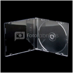Omega CD Slim Case Clear (56621)