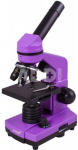 Mikroskopas Levenhuk Rainbow 2L Amethyst 40x - 400x su eksperimento komplektu K50