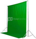 Caruba Achtergronddoek 3x6m Chroma Key Green