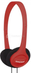 Koss Headphones KPH7r Headband/On-Ear, 3.5mm (1/8 inch), Red,