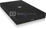 Raidsonic ICY BOX IB-200T-C3 Enclosure for 1x SSD/HHD with USB 3.2 Gen 1 Type-A/Type-C combi-cable