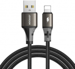 Cable USB to Lightning Joyroom SA25-AL3 / 3A / 1.2m (black)