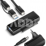 AXAGON ADSA-FPX Adapter USB-C 10Gbps SATA 6G 2.5/3.5