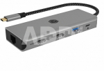 IcyBox ICY BOX IB-DK4012-CPD 9in1, 2x HDMI, 4K60Hz