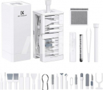 K&F Concept 32 in 1 Keyboard Cleaner Kit, Cleaning Kit with Retractable Big Brush, Phone