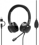 PORT CONNECT Stereo Headset Wired USB Comfort | PORT CONNECT