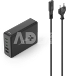 00201978 Charging Station With 3xUSB-C/2xUSB-A 140 W Black