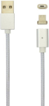 Magnetic USB->Micro USB M/M 1m